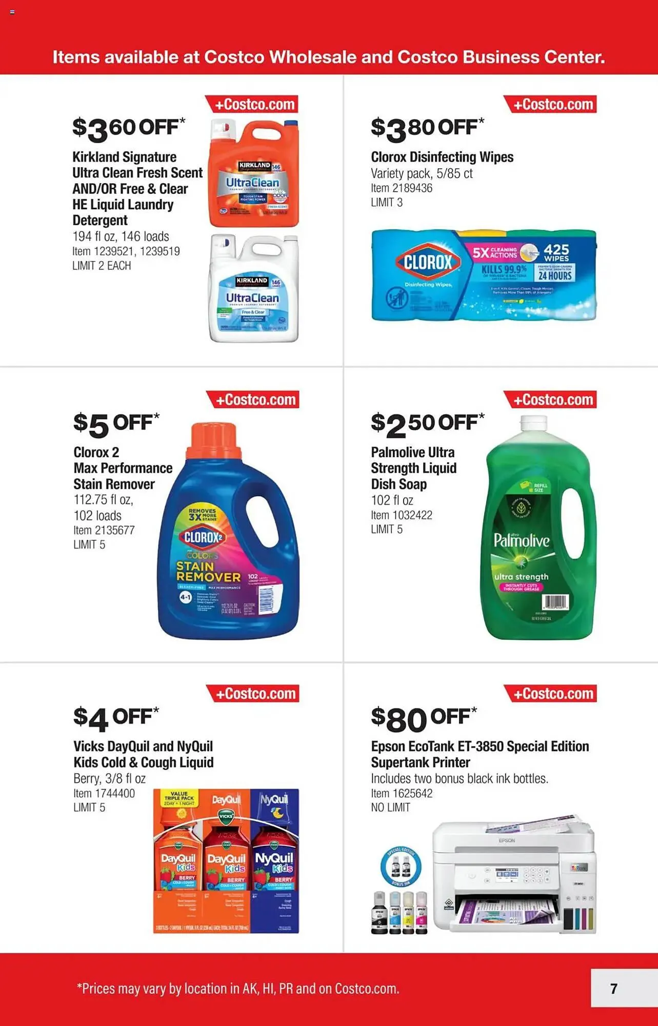 Weekly ad Costco Weekly Ad from November 20 to December 25 2024 - Page 7