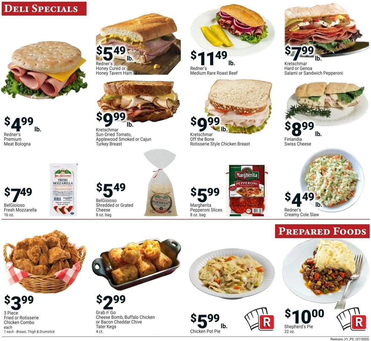 Catálogo de Redner’s Warehouse Market Current weekly ad 11 de diciembre al 17 de diciembre 2025 - Página 3