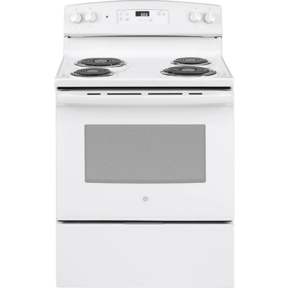 GE Appliances JBS360DMWW 30" Free-Standing Electric Range - White