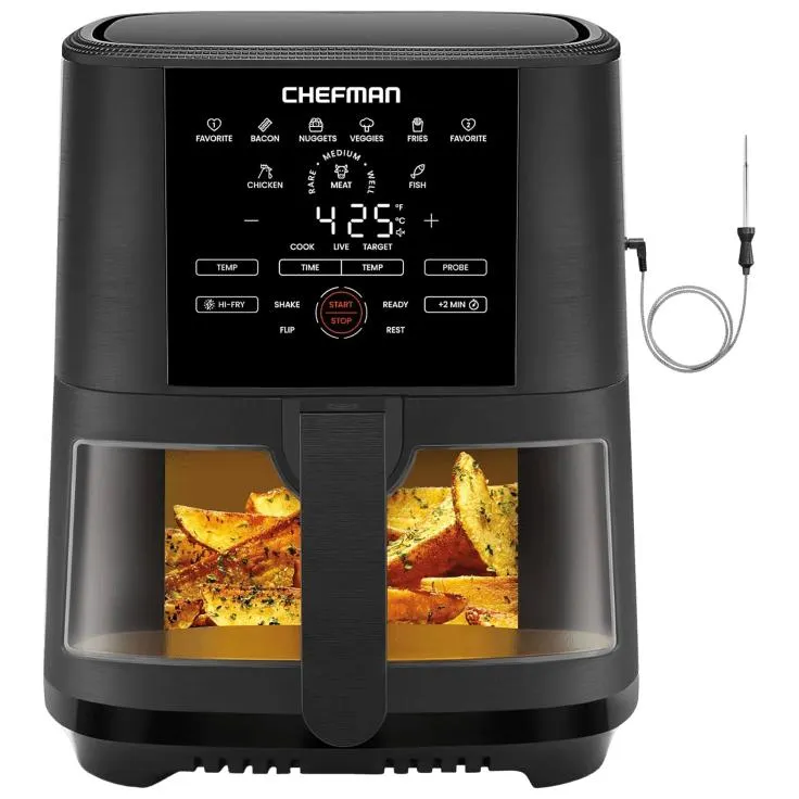 Chefman Freidora de Aire EasyView de 5 Cuartos