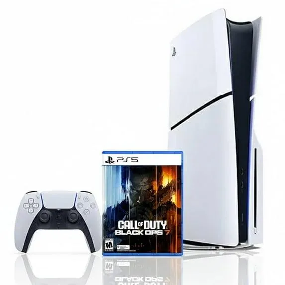 PlayStation 5 Slim Console + Call of Duty Black Op 7 PlayStation 5