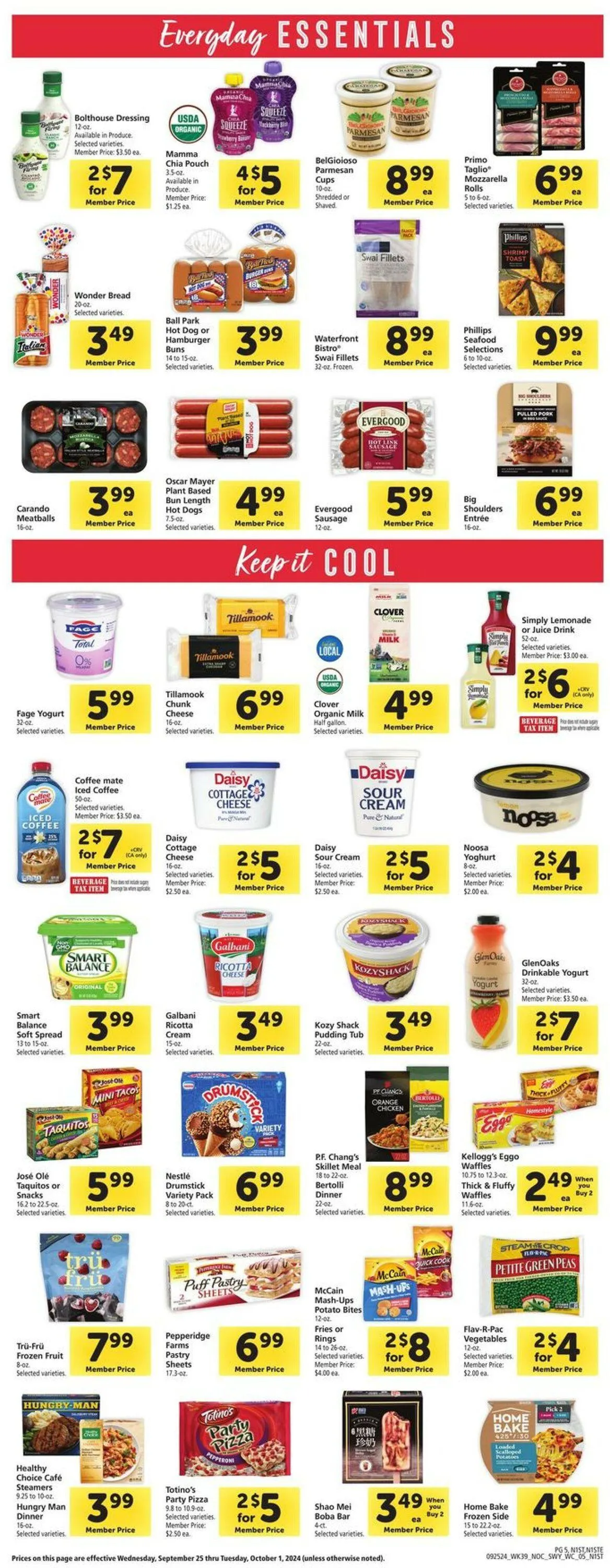 Catálogo de Safeway Current weekly ad 25 de septiembre al 1 de octubre 2024 - Página 5
