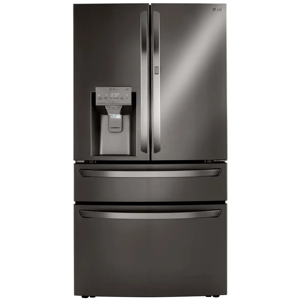 LG LRMDS3006D 29.5 cu. ft. Super-Capacity 4-Door Refrigerator w/ Door-in-Door® & Craft Ice™ – Black Stainless Steel
