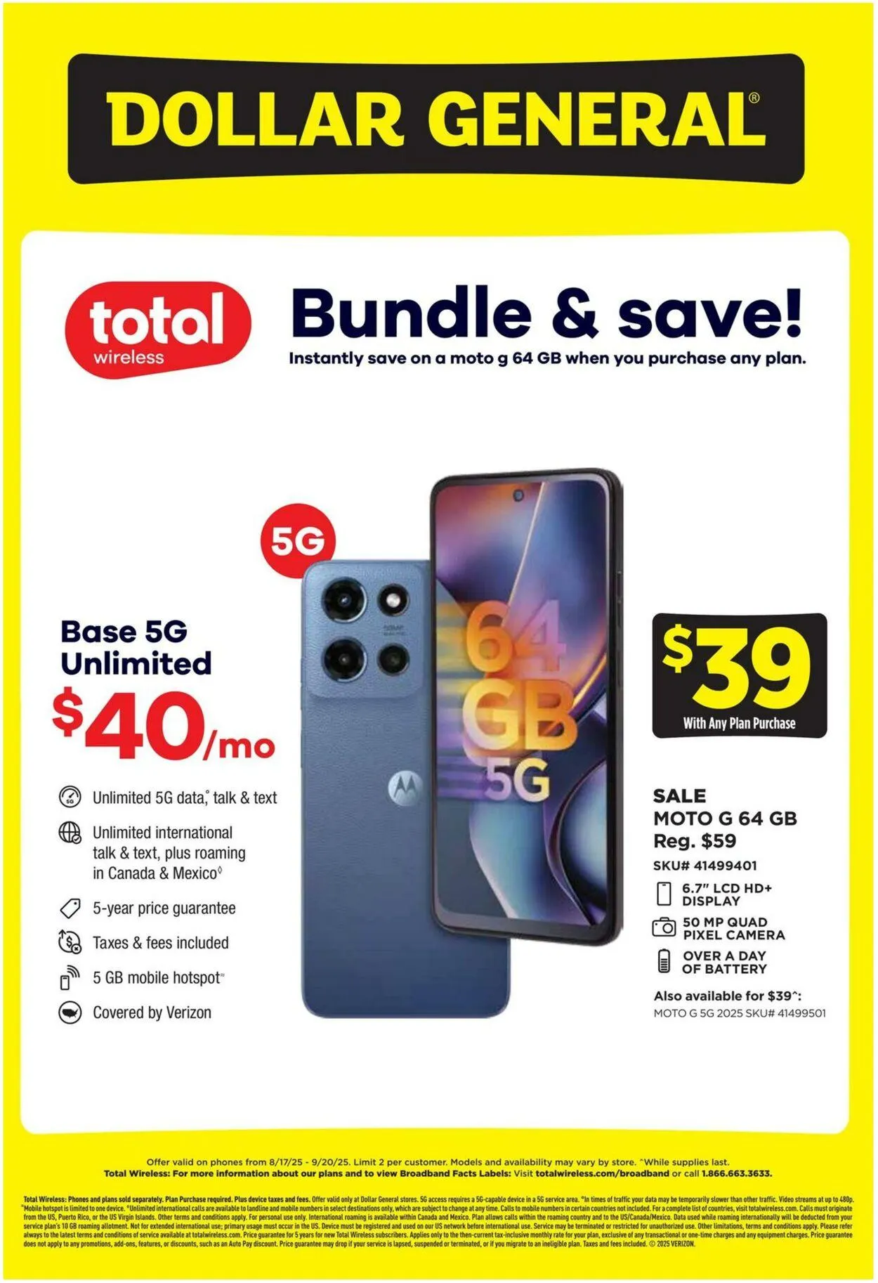 Dollar General Current weekly ad - 1