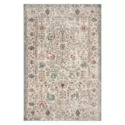 nuLoom Lenore Vintage Floral Area Rug