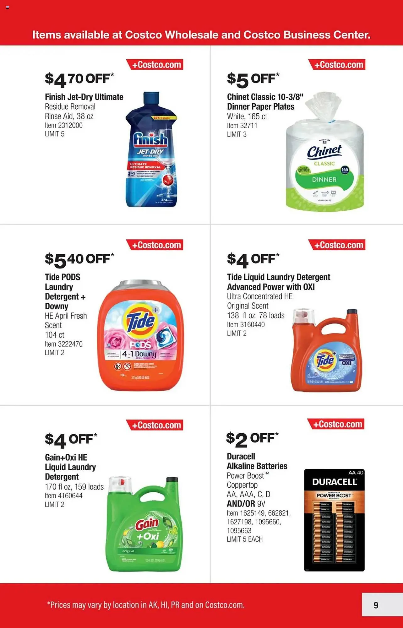 Weekly ad Costco Weekly Ad from November 20 to December 25 2024 - Page 9