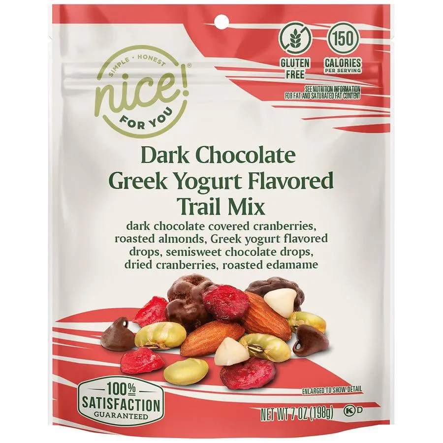 Nice! Trail Mix Dark Chocolate Greek Yogurt, 7.0 oz