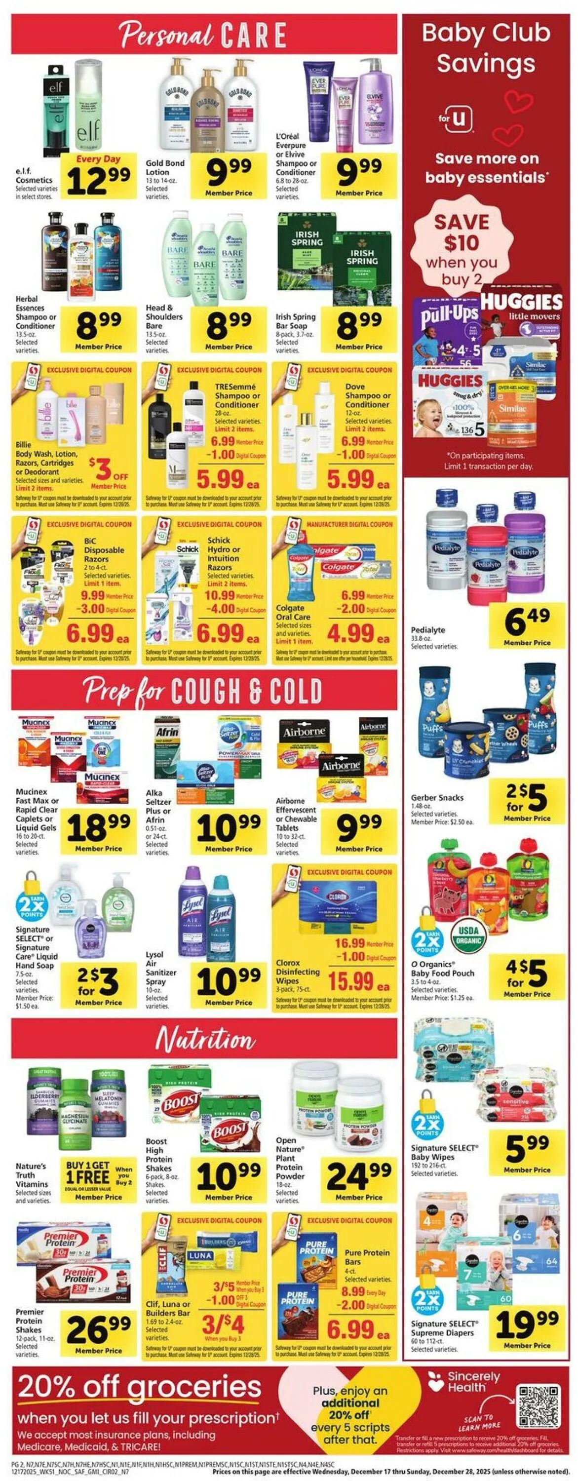 Catálogo de Safeway Current weekly ad 17 de diciembre al 25 de diciembre 2025 - Página 13