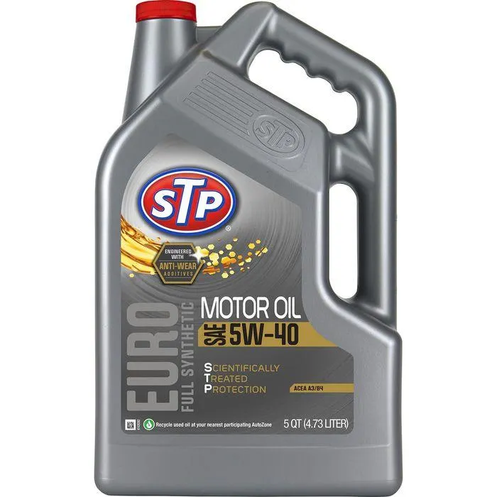 STP Full Synthetic Engine Oil 5W-40 5 Quart