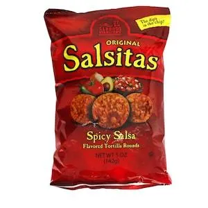 El Sabroso Original Salsitas Spicy Salsa Tortilla Rounds, 5-oz.