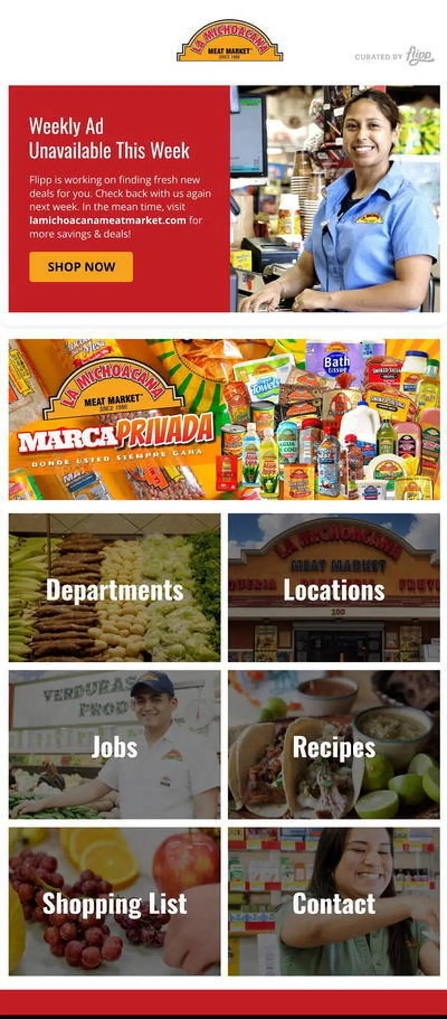 Weekly ad La Michoacana Weekly Ad from March 5 to December 31 2025 - Page 1