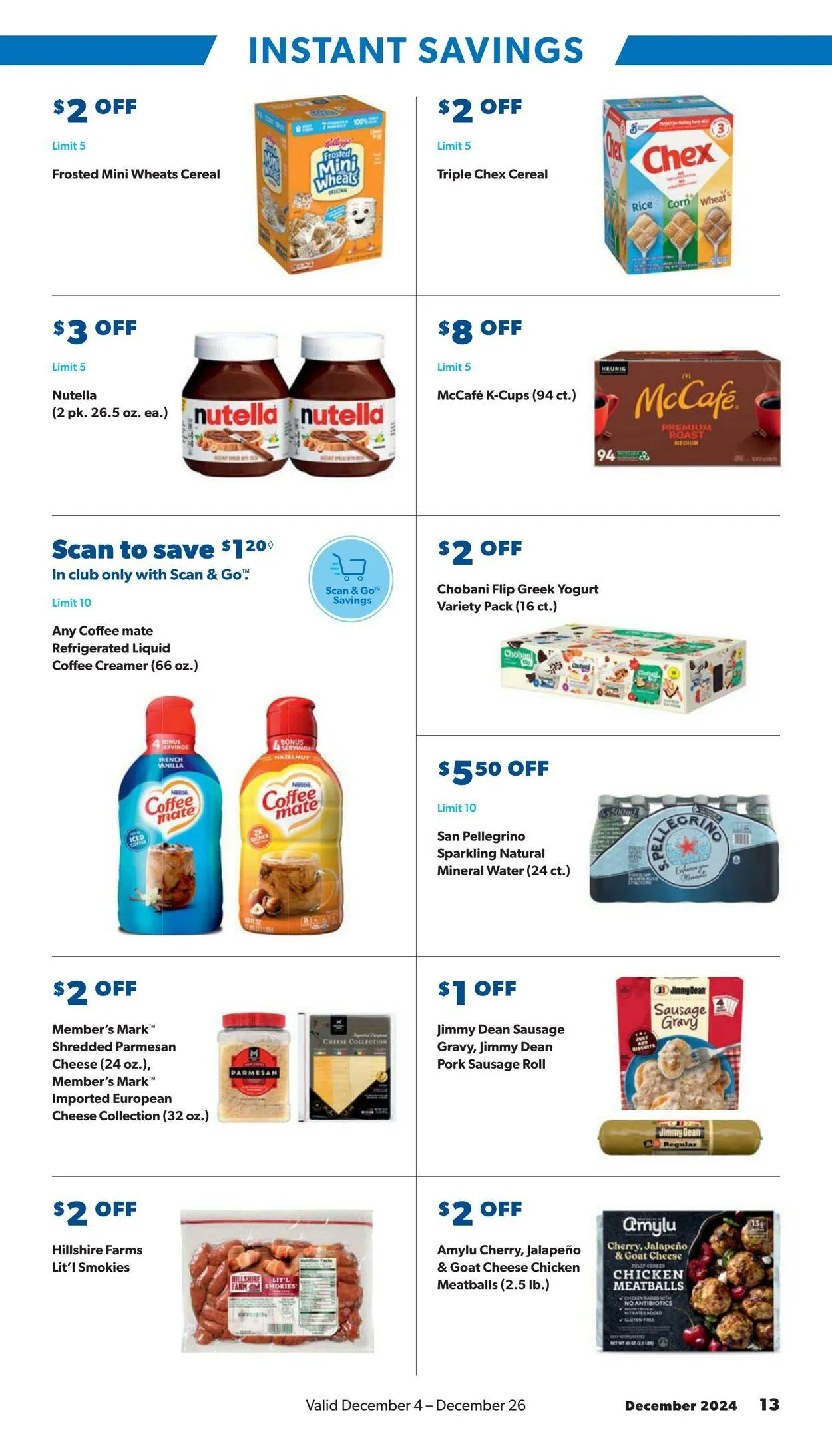 Catálogo de Sam's Club Current weekly ad 4 de diciembre al 26 de diciembre 2024 - Página 13