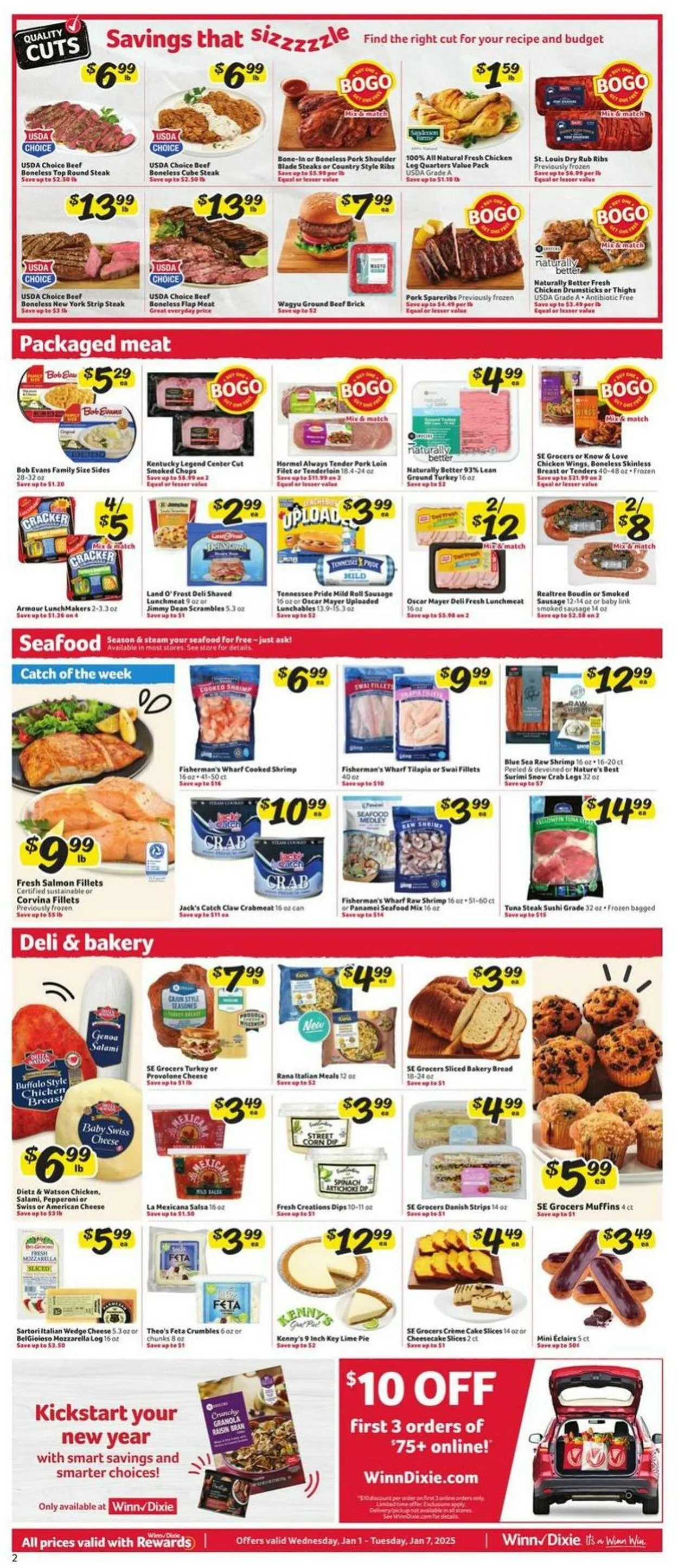 Catálogo de Winn Dixie Current weekly ad 1 de enero al 7 de enero 2025 - Página 2