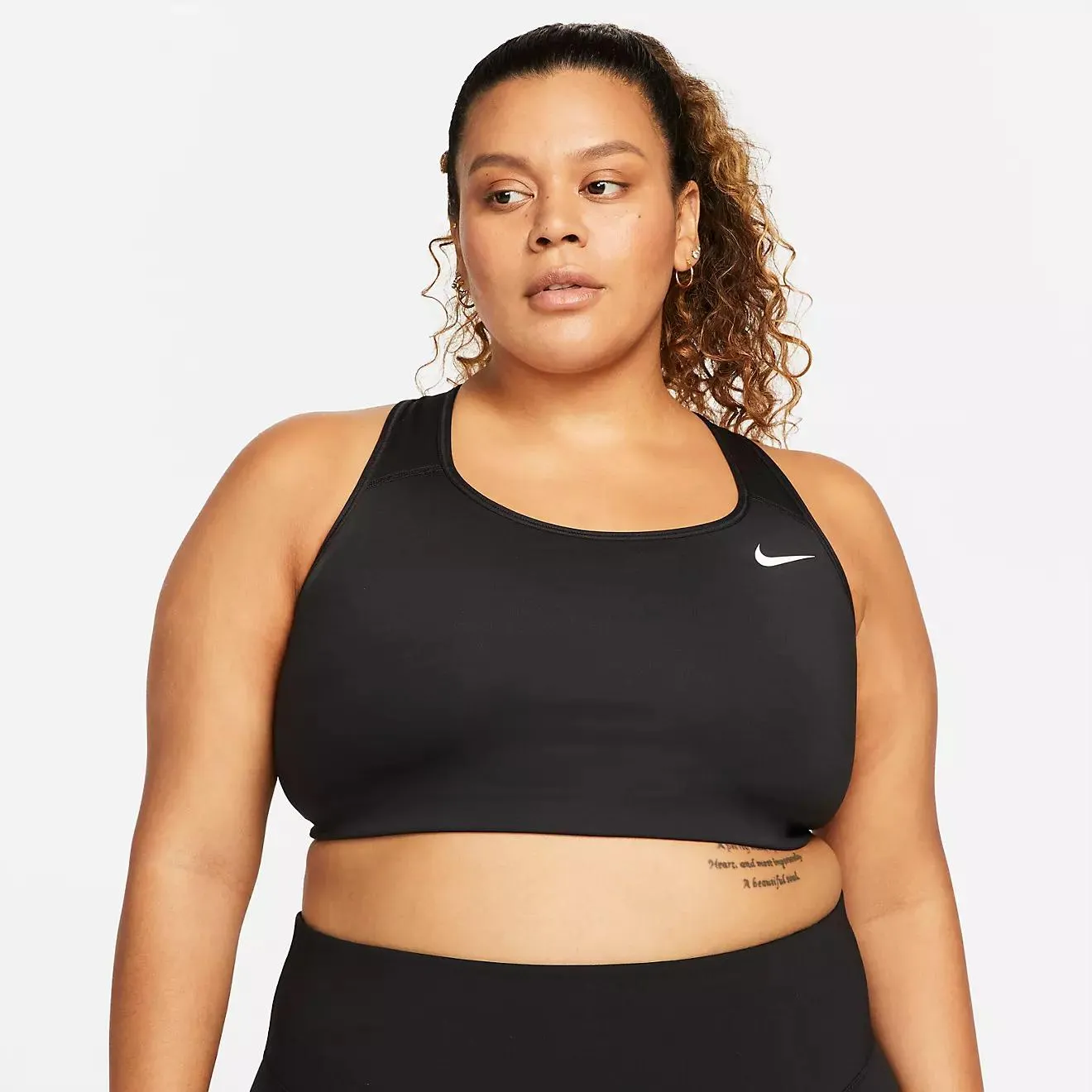 Nike Women’s Plus Size Swoosh Non-Padded Sports Bra