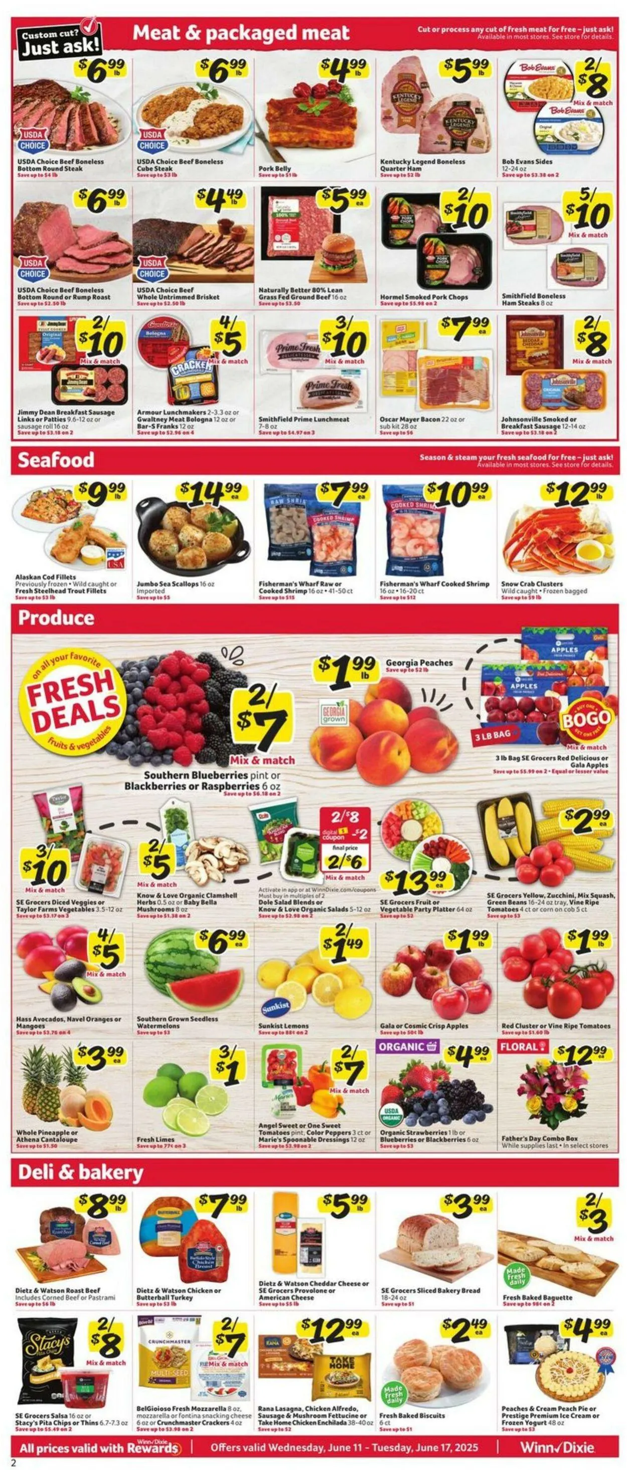 Catálogo de Winn Dixie Current weekly ad 11 de junio al 17 de junio 2025 - Página 2