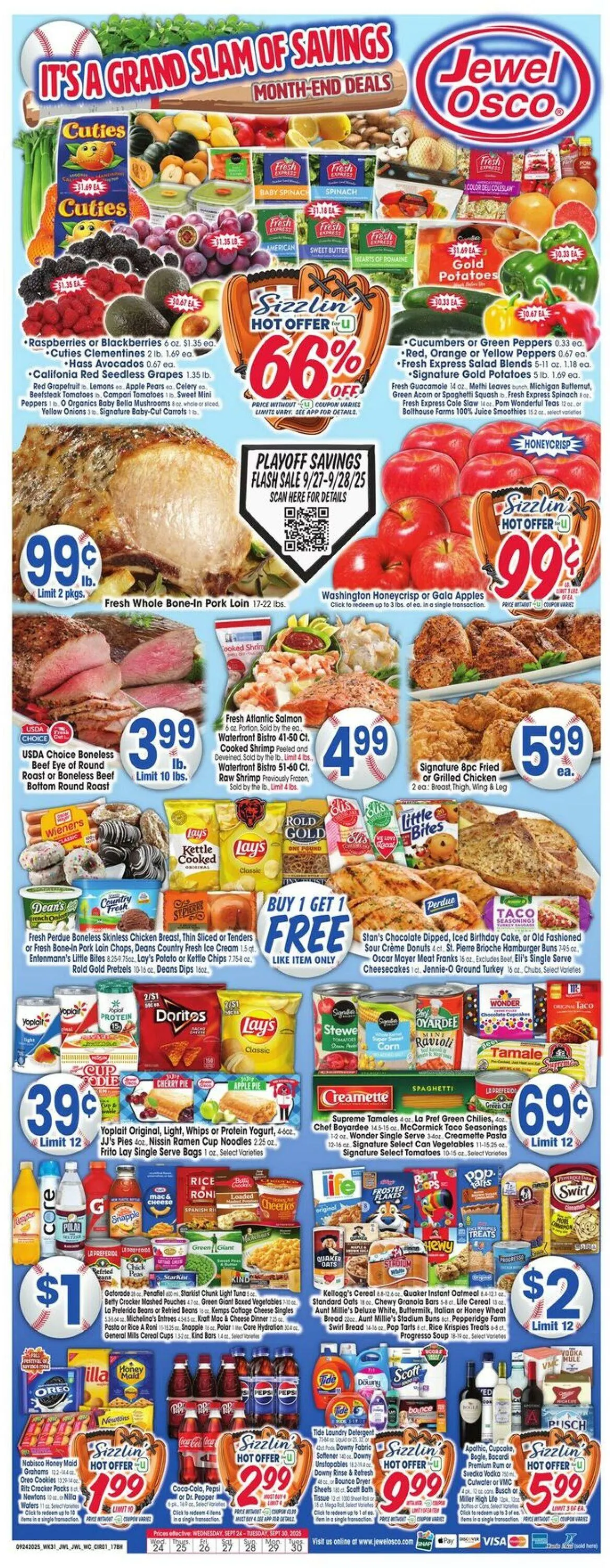 Weekly ad Jewel Osco Current weekly ad from September 24 to September 30 2025 - Page 1