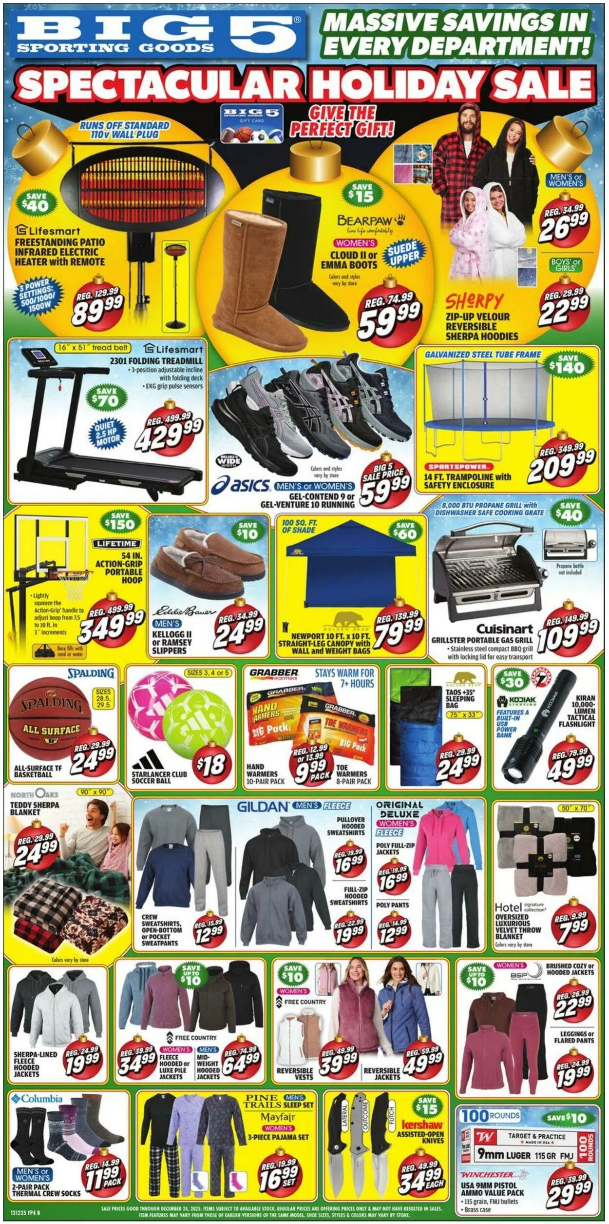 Catálogo de Big 5 Current weekly ad 16 de diciembre al 24 de diciembre 2025 - Página 1