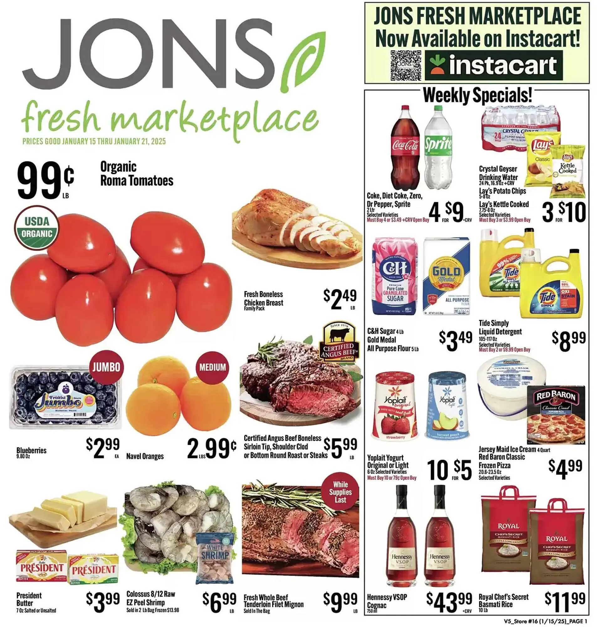 Jons International Weekly Ad - 1