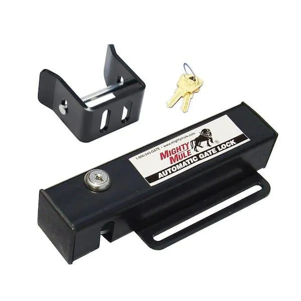 Automatic Gate Lock for Single and Dual Swing Gate Openers