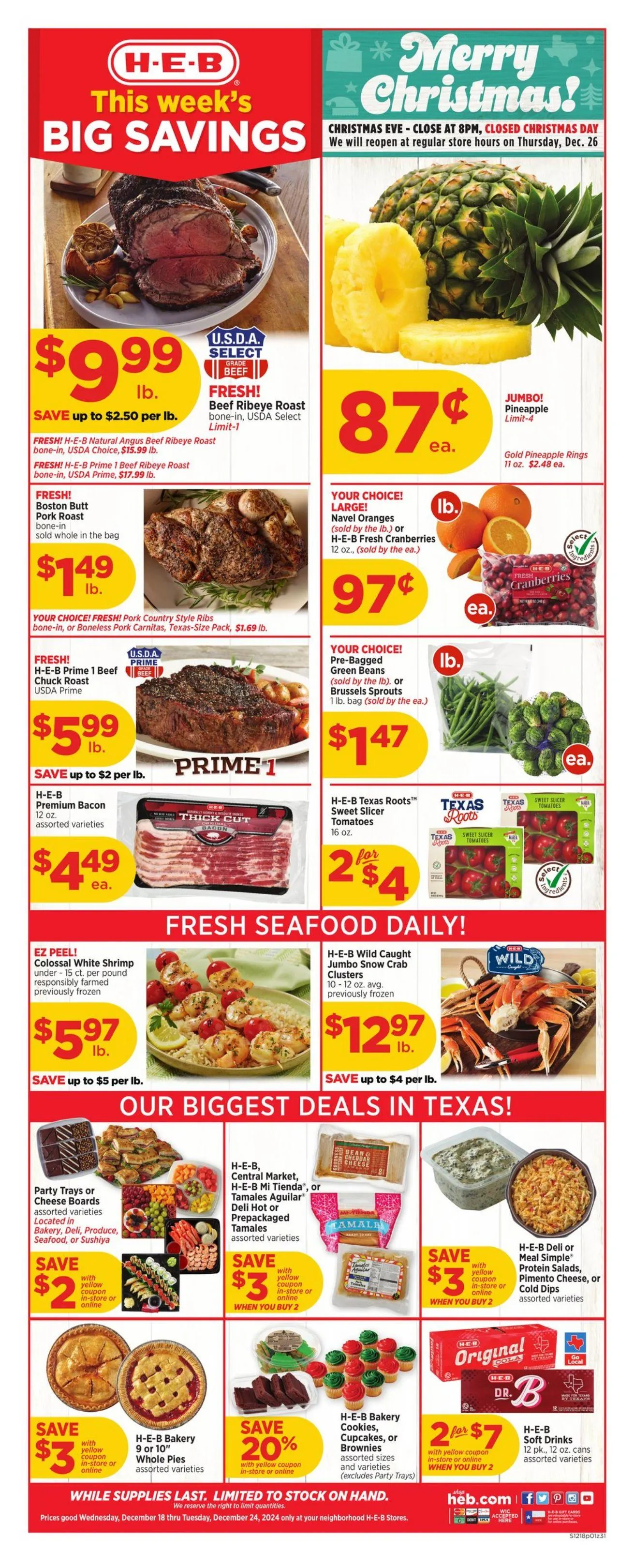 H-E-B Current weekly ad - 1