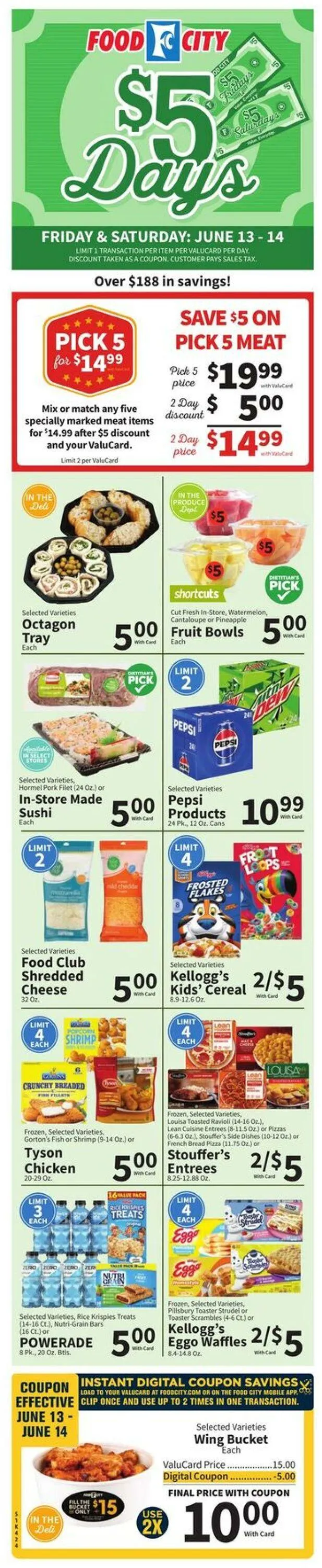 Food City Current weekly ad - 1