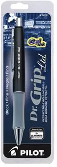 Pliot Pen Corporation Pilot Dr. Grip Ltd Gray Fine Pack Of 6