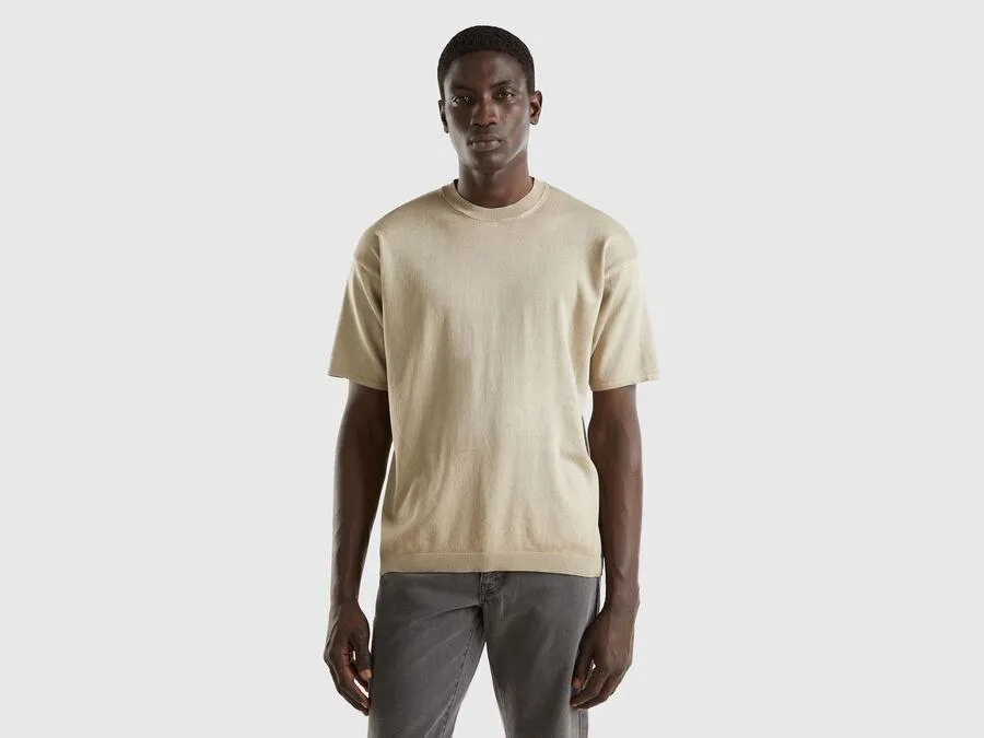 Camiseta de punto oversize