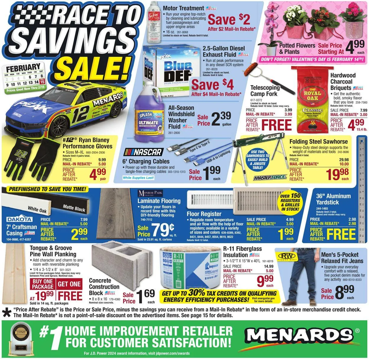 Catálogo de Menards Current weekly ad 5 de febrero al 15 de febrero 2025 - Página 1