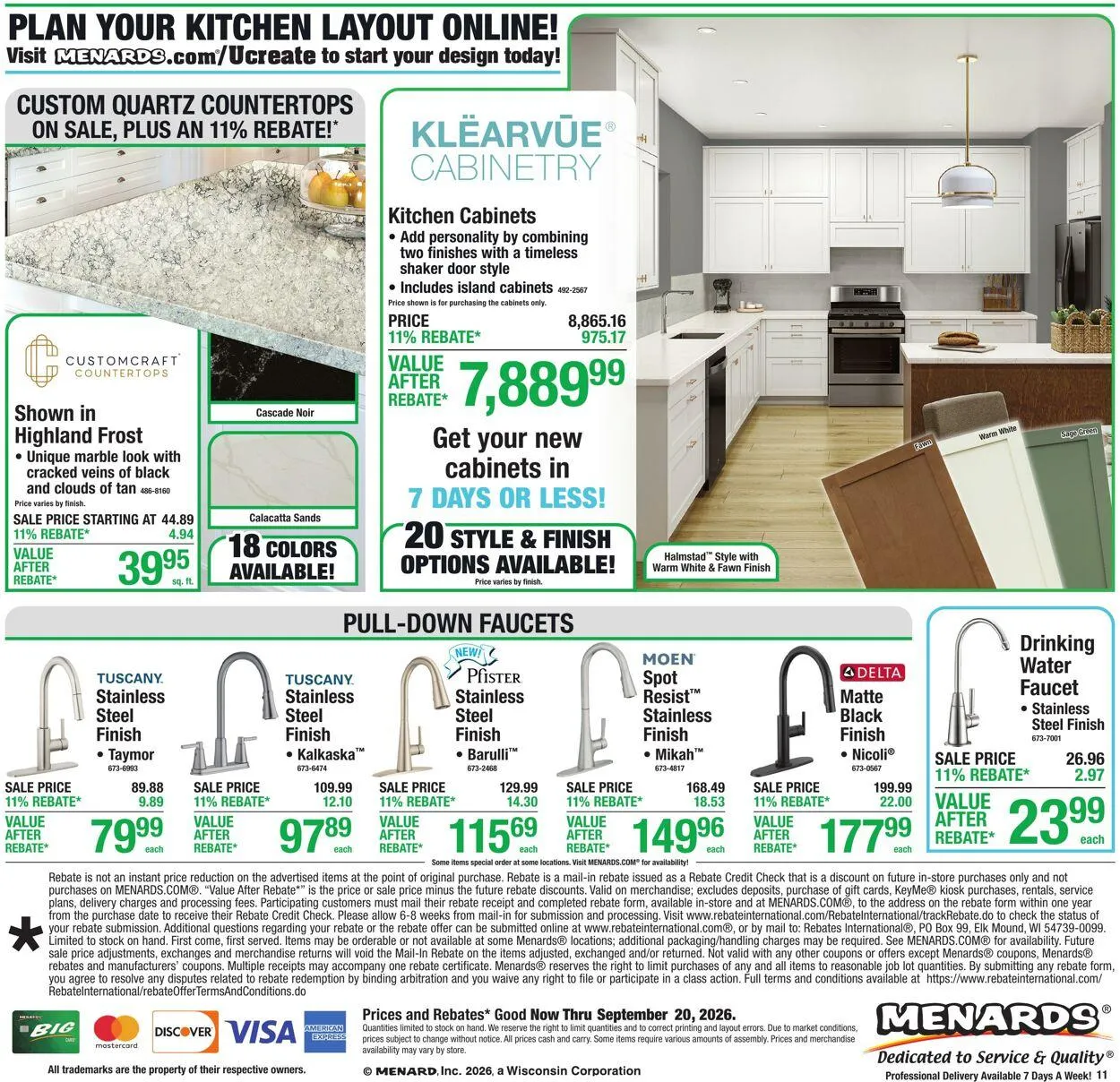 Catálogo de Menards Current weekly ad 9 de septiembre al 20 de septiembre 2026 - Página 3