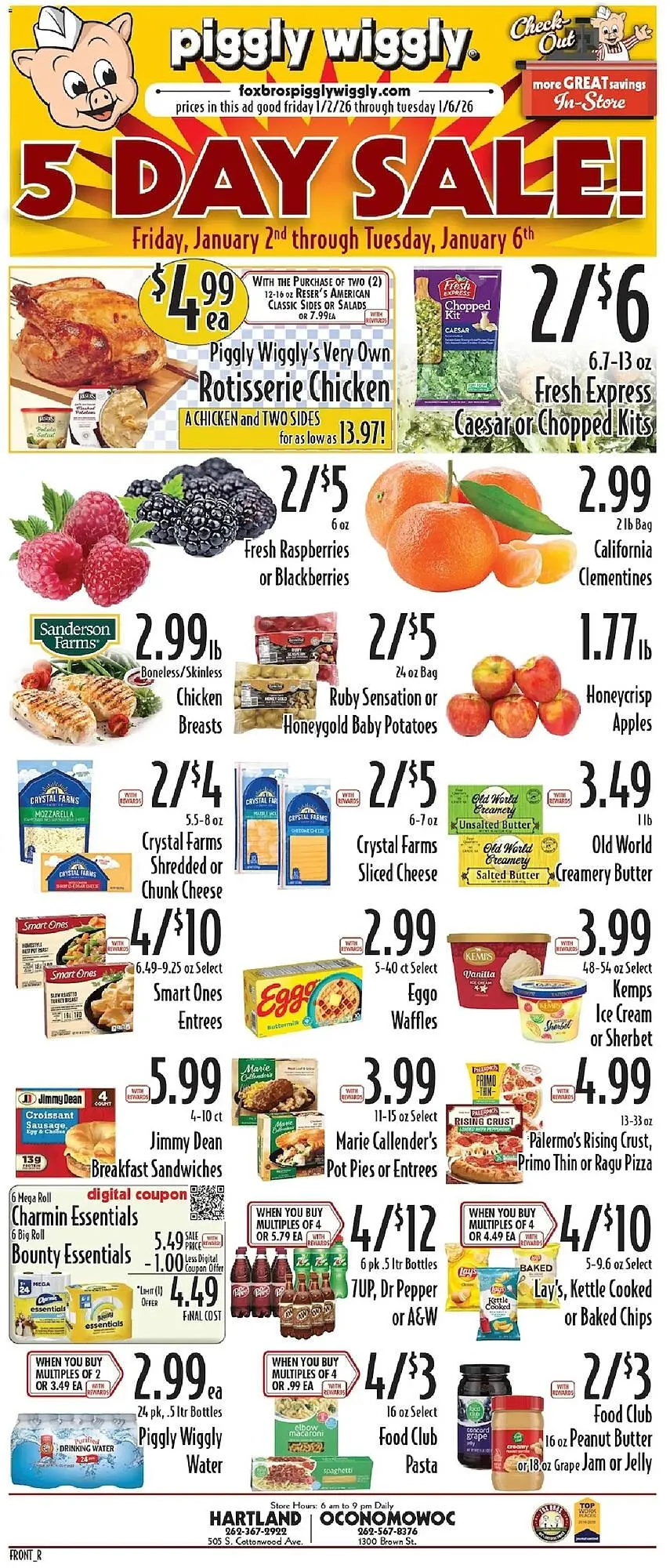 Catálogo de Piggly Wiggly weekly ad 2 de enero al 7 de enero 2026 - Página 1