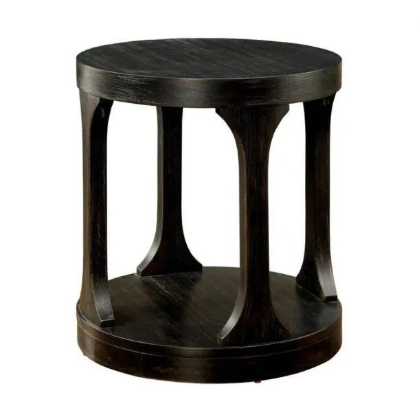 Carrie 23.5" End Table with Open Shelf by Furniture of America