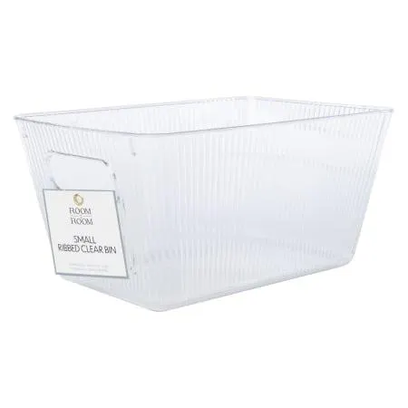 Clear Storage Bin, Assorted Sizes