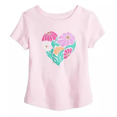 Baby & Toddler Girl Jumping Beans® Short Sleeve Top