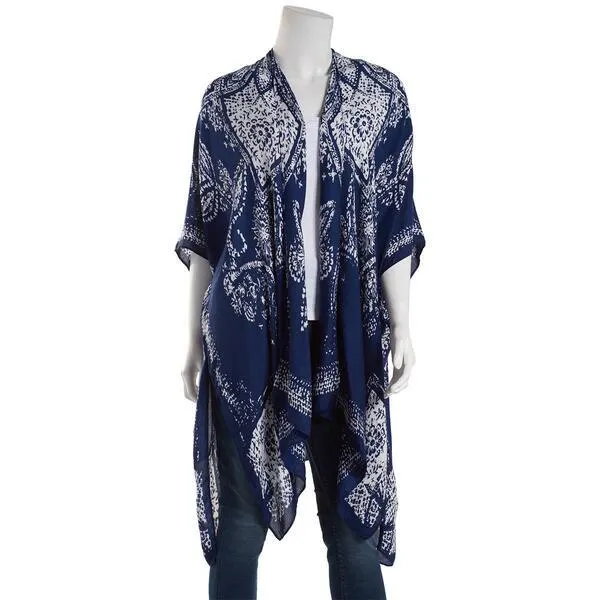 Womens Modena Lightweight Mediterranean Kimono