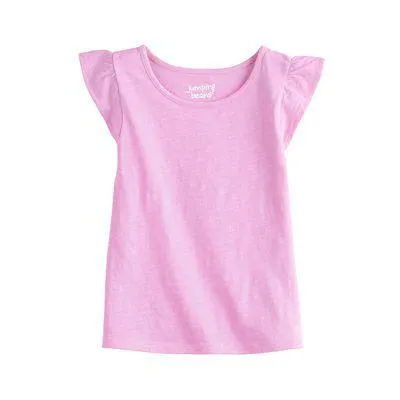 Girls 4-12 Jumping Beans® Slub Flutter Sleeve Top
