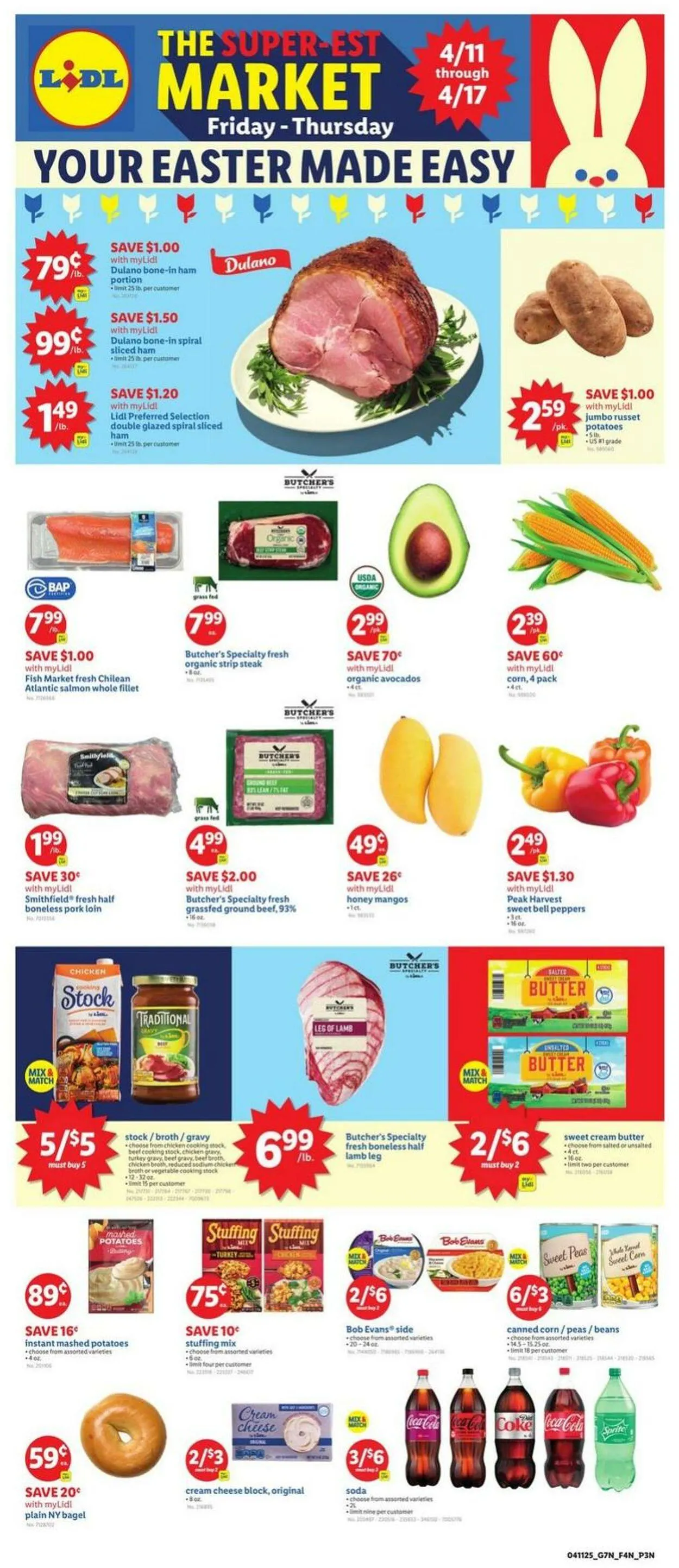 Catálogo de Lidl Current weekly ad 11 de abril al 17 de abril 2025 - Página 1