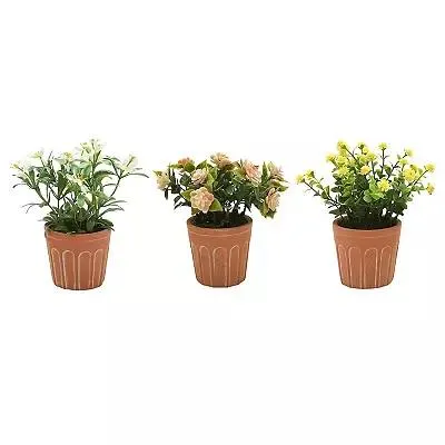 Sonoma Goods For Life® Artificial Floral Plant Table Decor 3-piece Set