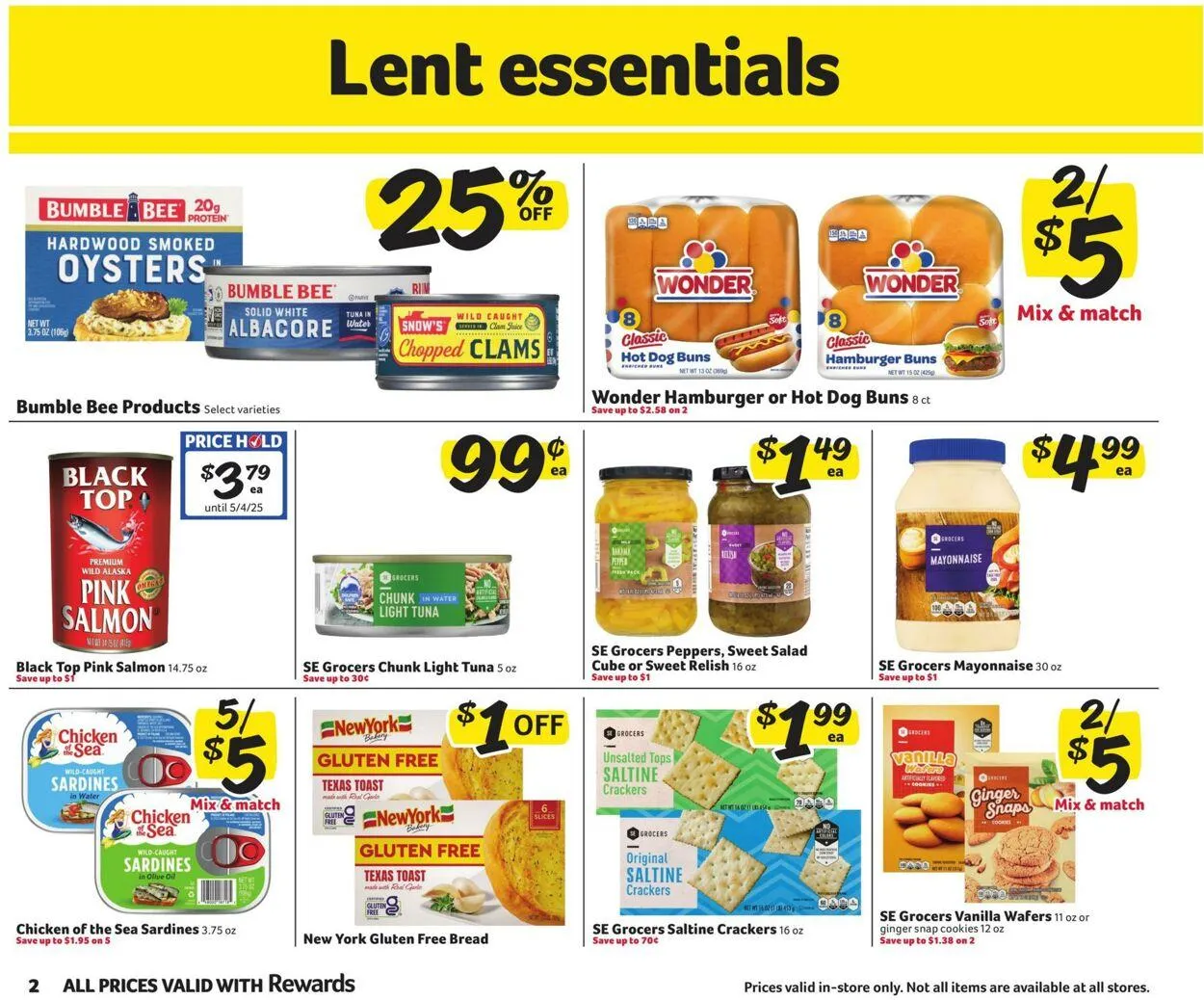 Catálogo de Winn Dixie Current weekly ad 12 de marzo al 25 de marzo 2025 - Página 2