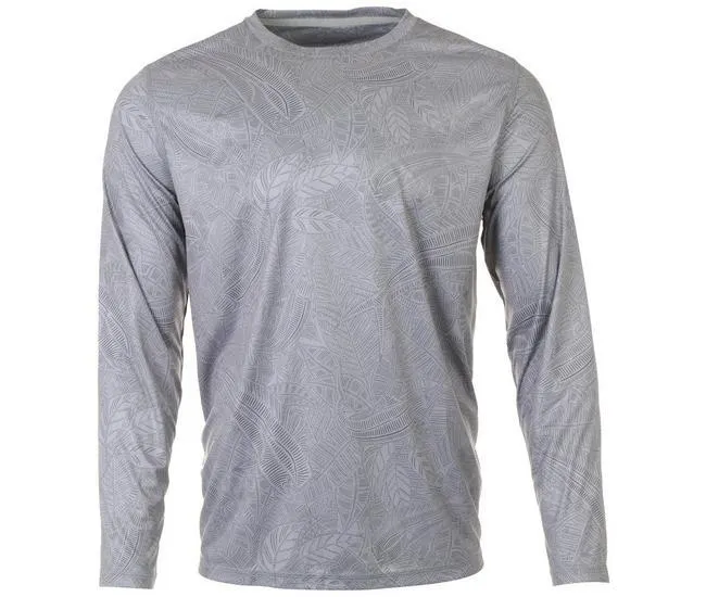 Mens Reel-Tec Frond Frenzy Long Sleeve T-Shirt