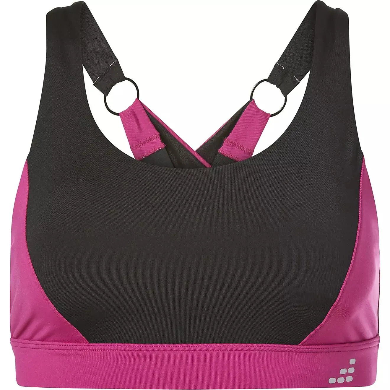 BCG Women's Hi Colorblock Plus Size Sports Bra