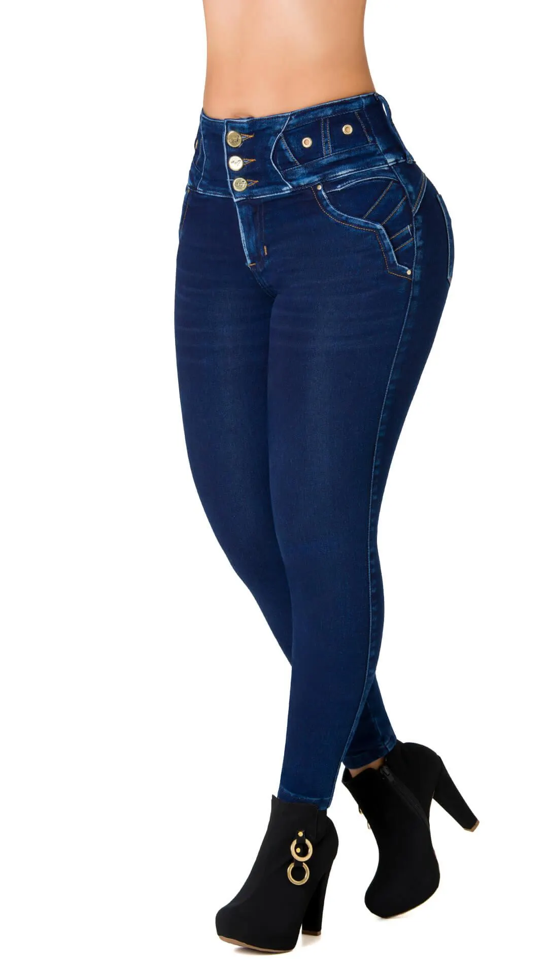 Jean Levanta Cola Skinny Area7 40594PAP-B