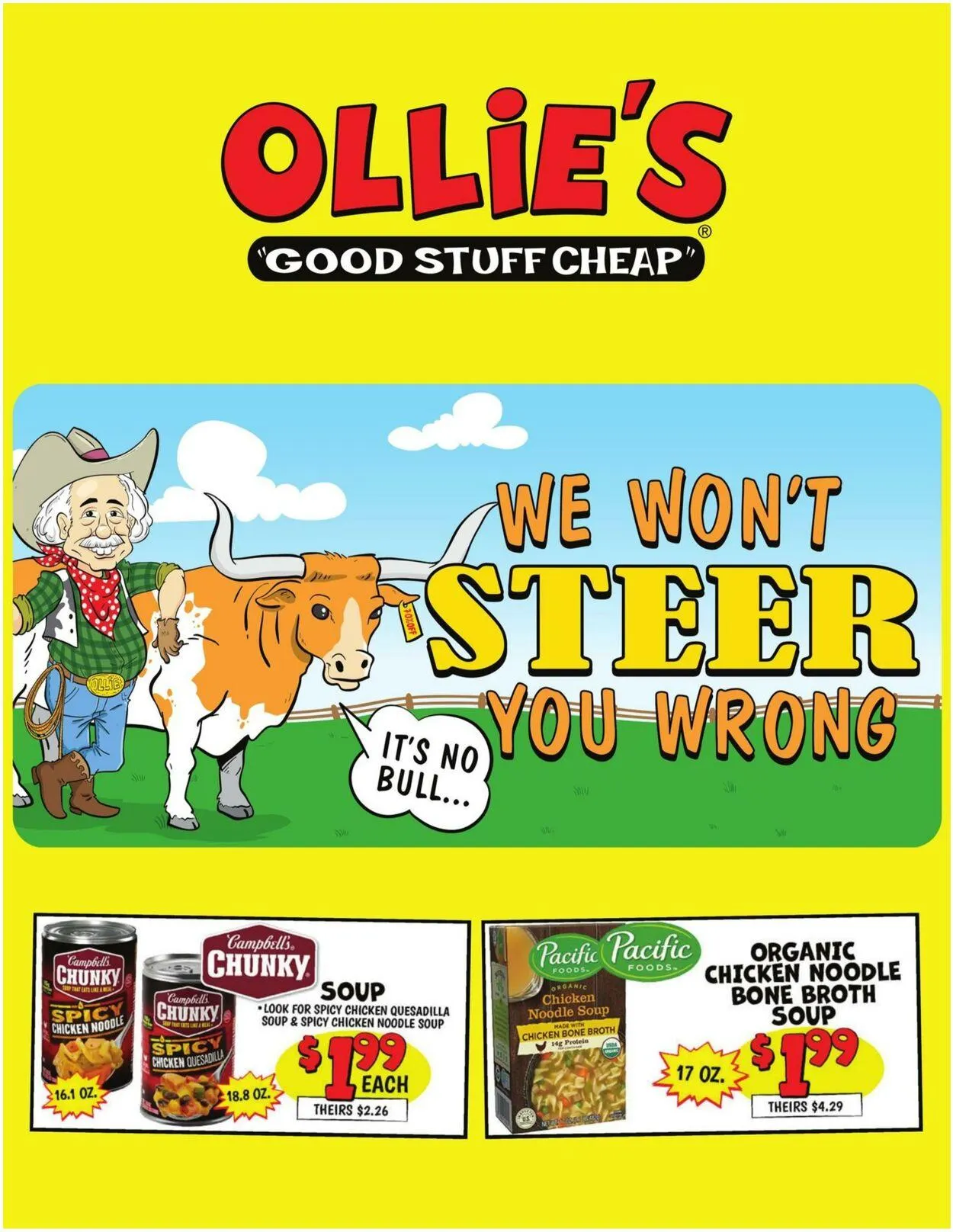Catálogo de Ollie's - Kansas Current weekly ad 10 de enero al 15 de enero 2025 - Página 1