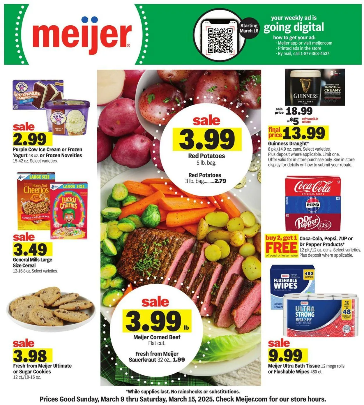 Catálogo de Meijer Current weekly ad 9 de marzo al 15 de marzo 2025 - Página 1