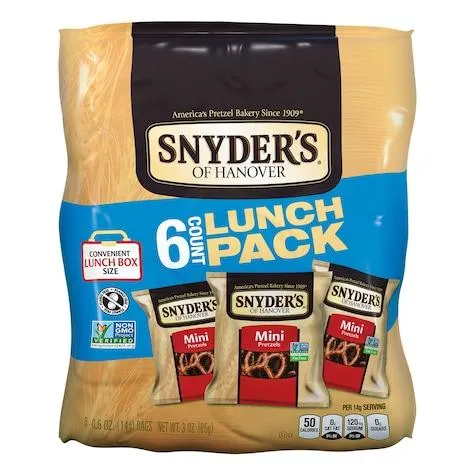 Snyder's of Hanover Mini Pretzels, 6-ct. Packs