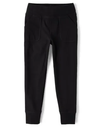Girls Jogger Pants - black