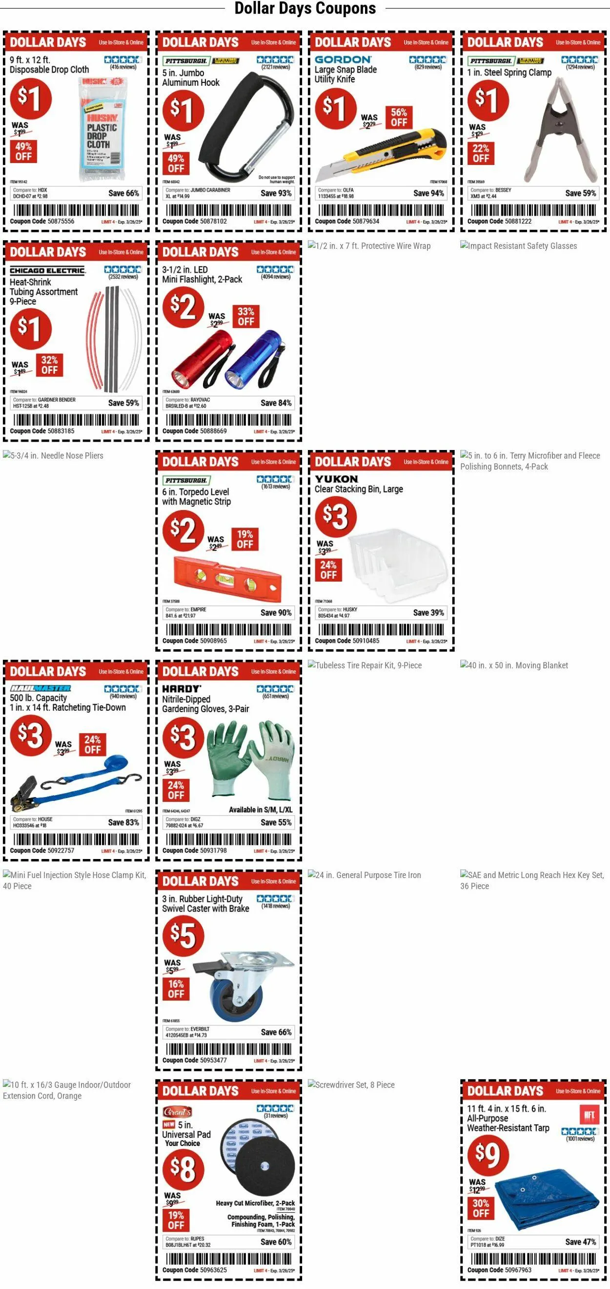 Harbor Freight Current weekly ad - 1