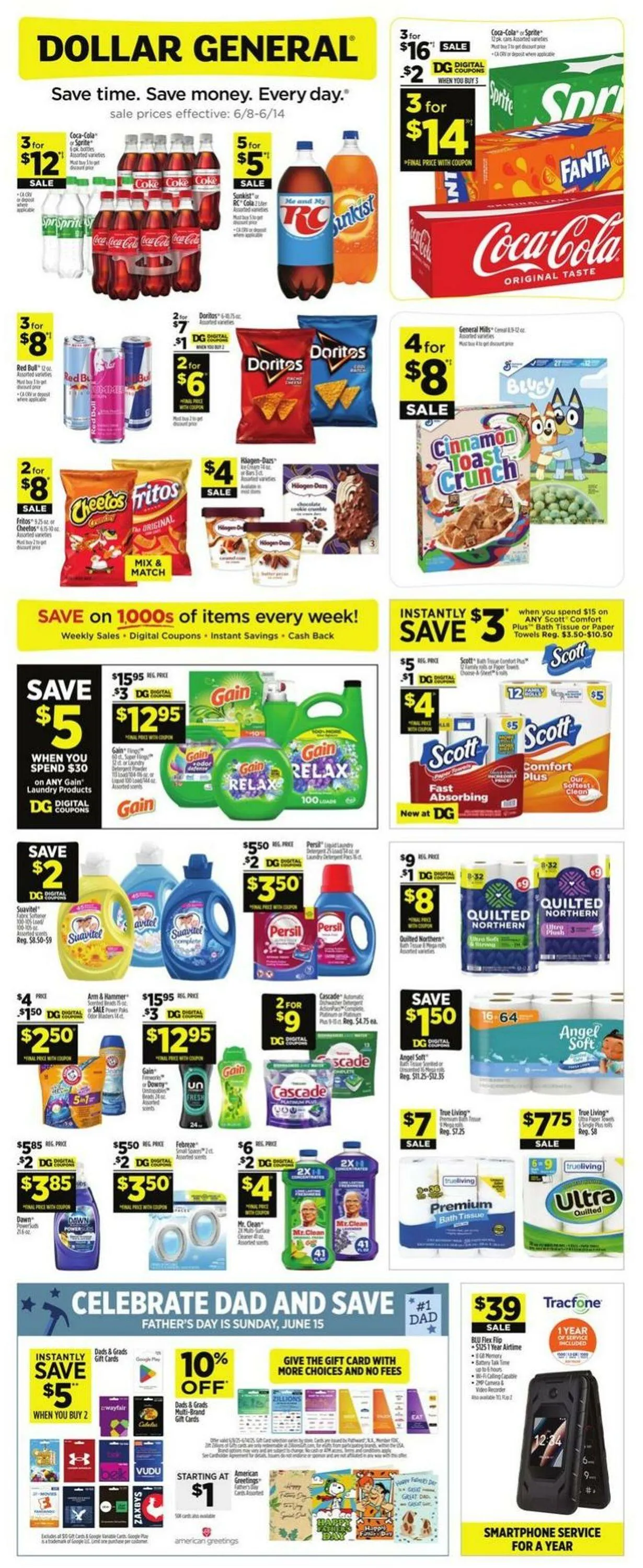 Catálogo de Dollar General Current weekly ad 8 de junio al 14 de junio 2025 - Página 1