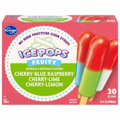 Kroger® Fruity Mighty Ice Pops