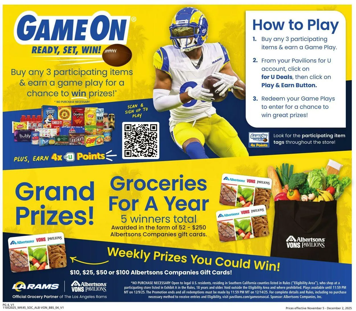 Catálogo de Vons Current weekly ad 5 de noviembre al 2 de diciembre 2025 - Página 4