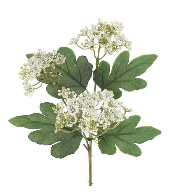 10.5" Spring Cream Queen Anne's Lace Pick by Bloom Room